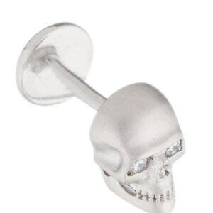 Maria Tash Large Matte Skull